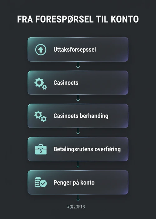 Oversikt over raske utbetalinger fra nettcasinoer i Norge
